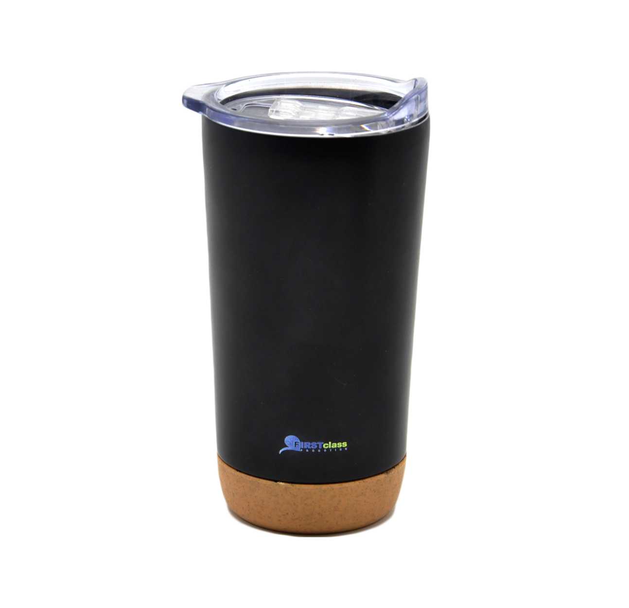 thermo mug with cork base 