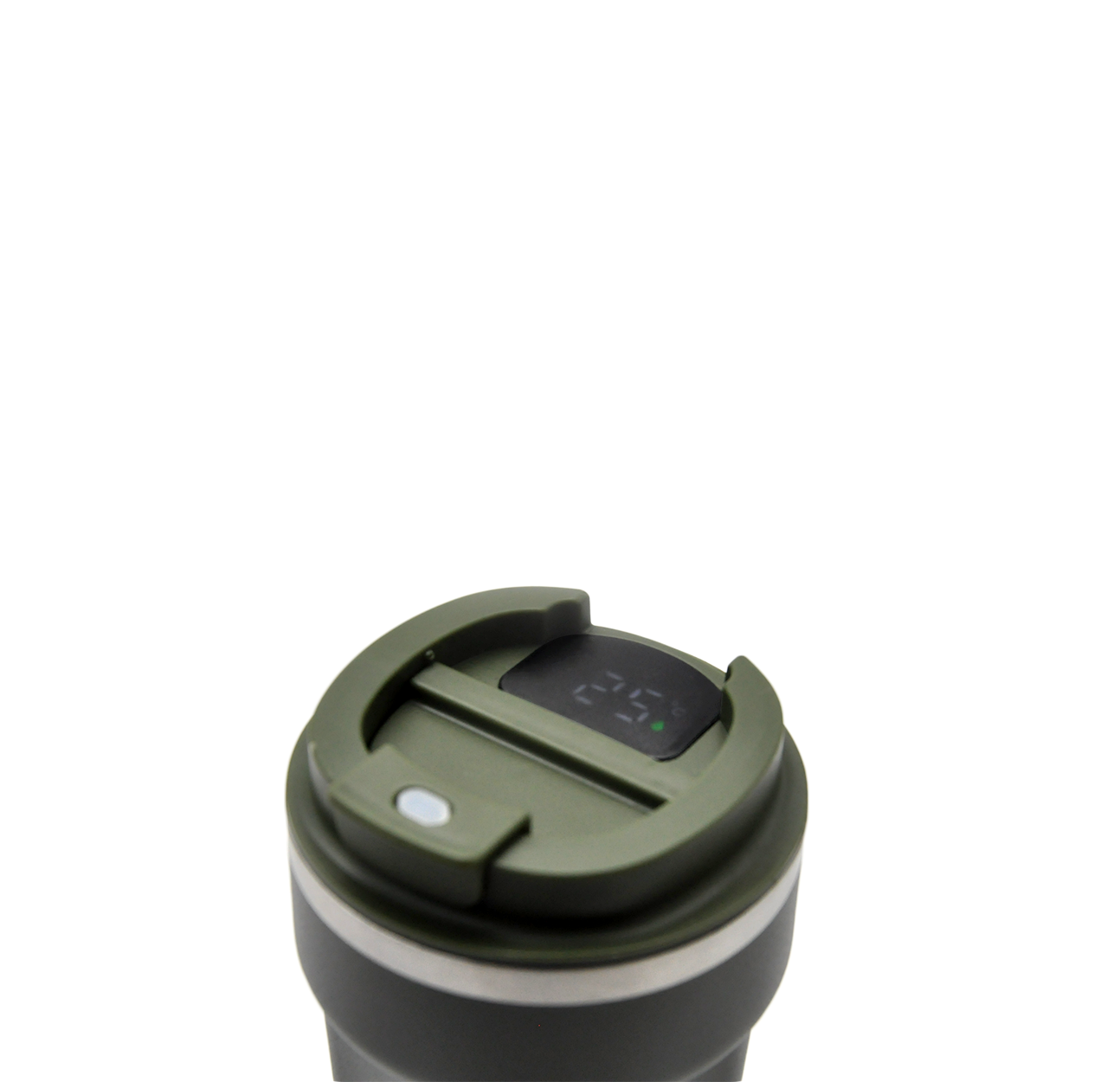 temperature display coffee mug 