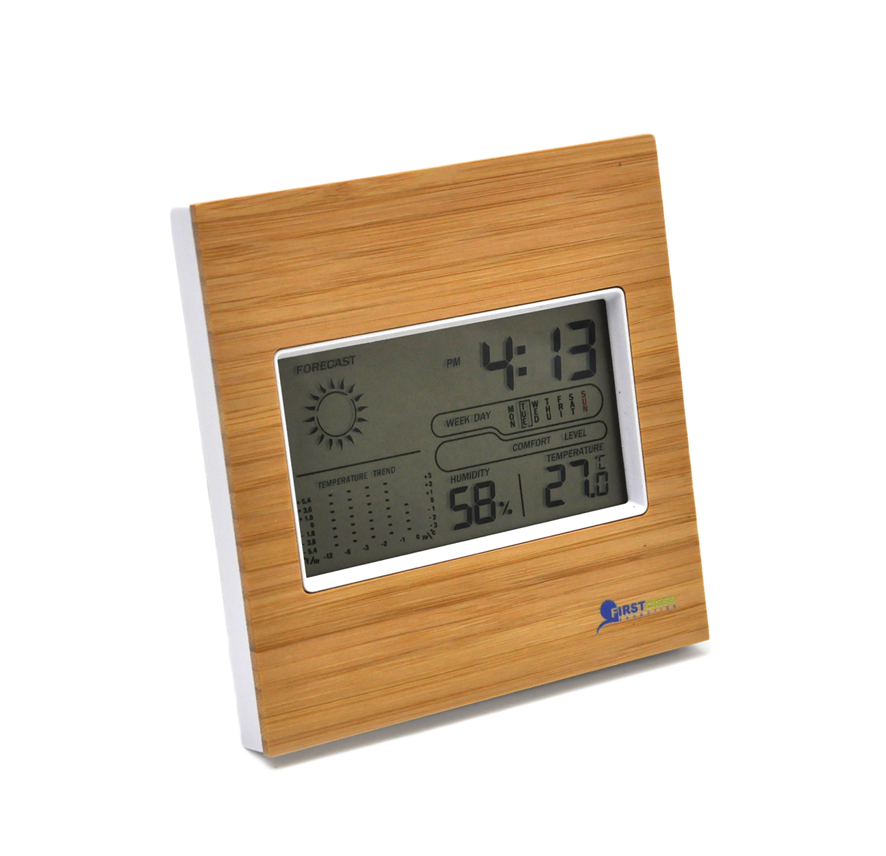 bamboo weather clock