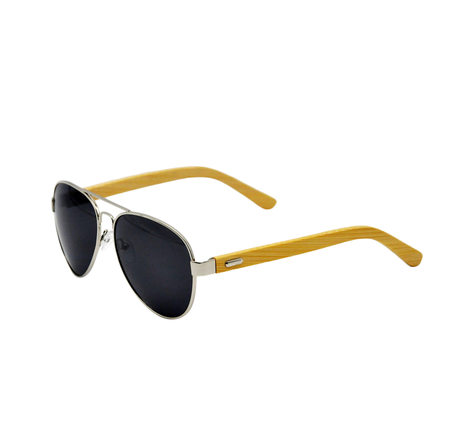 fashion sunglass with bamboo leg 