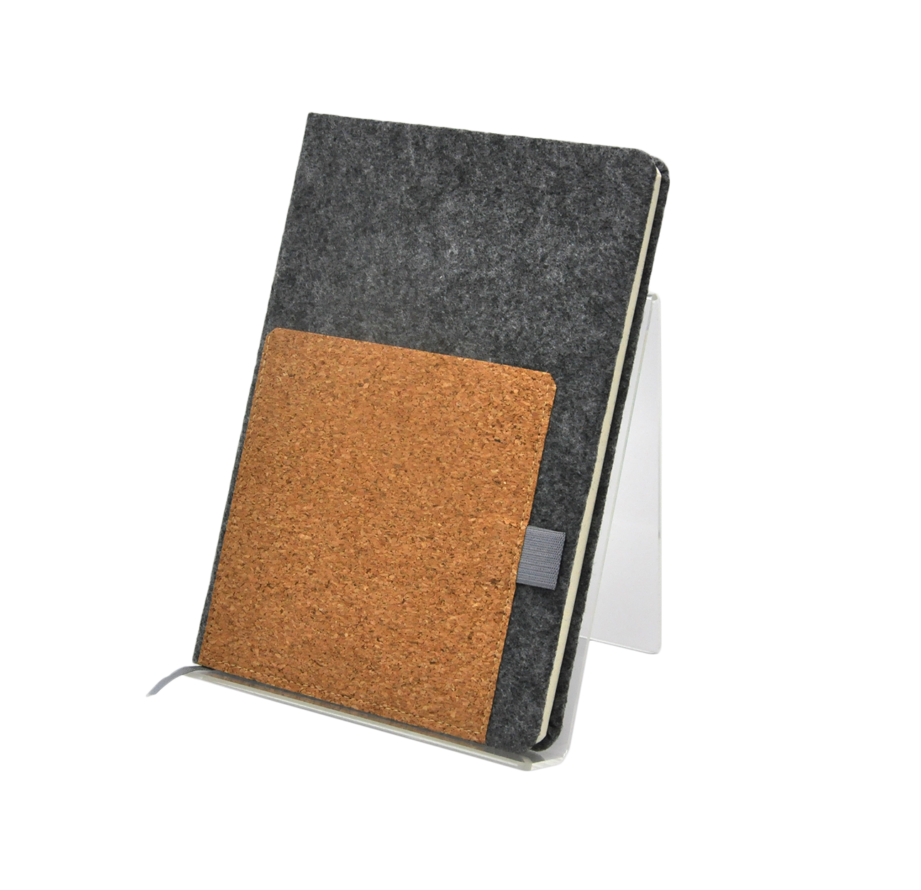 felt+cork notebook 
