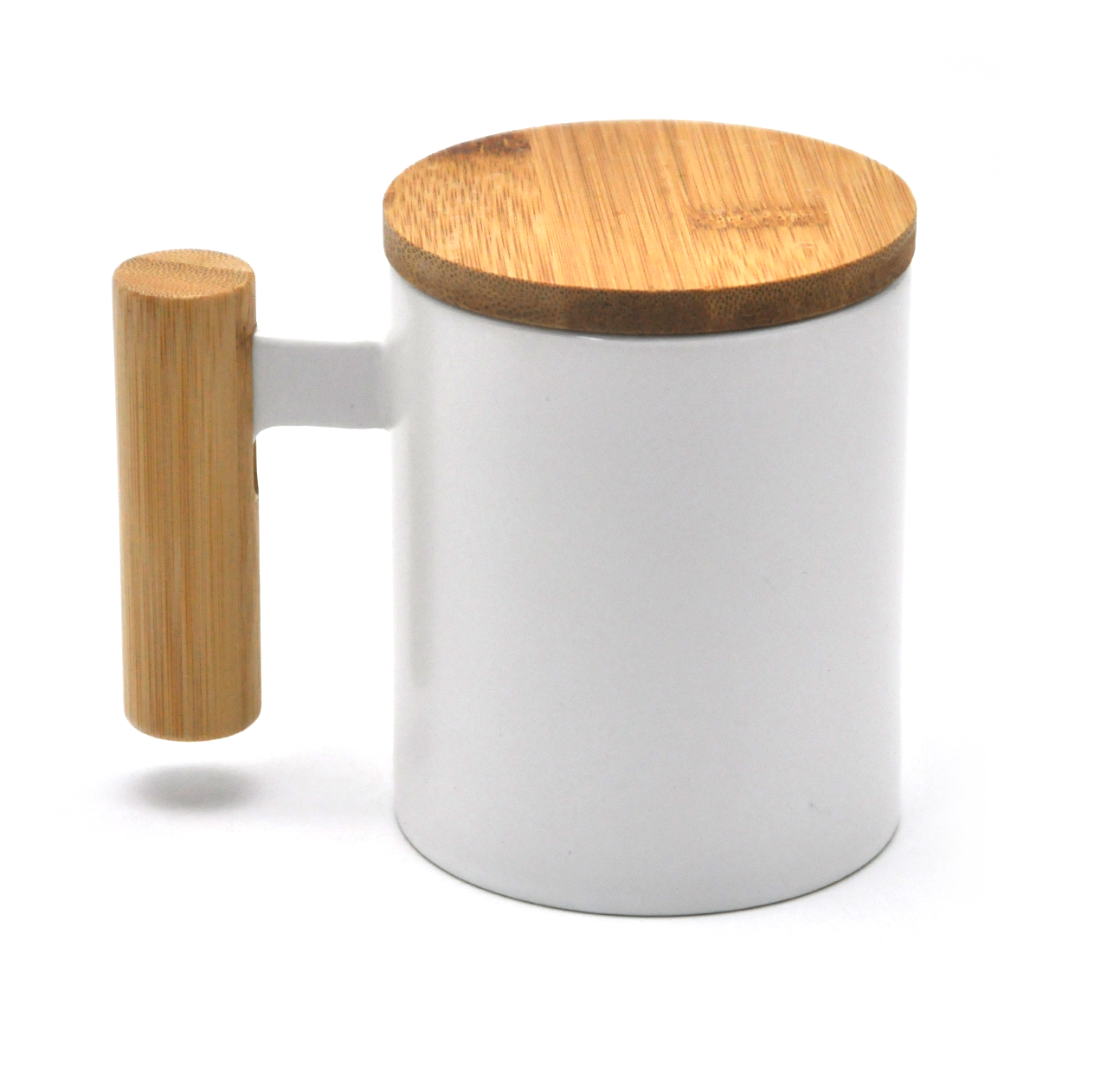 bamboo lid&handle  mug 