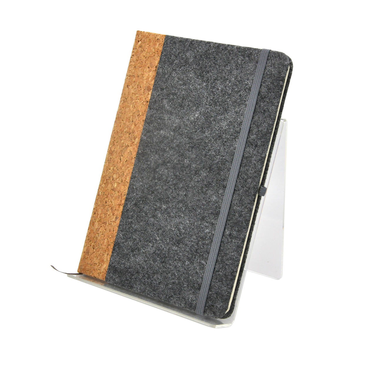 cork+felt notebook 