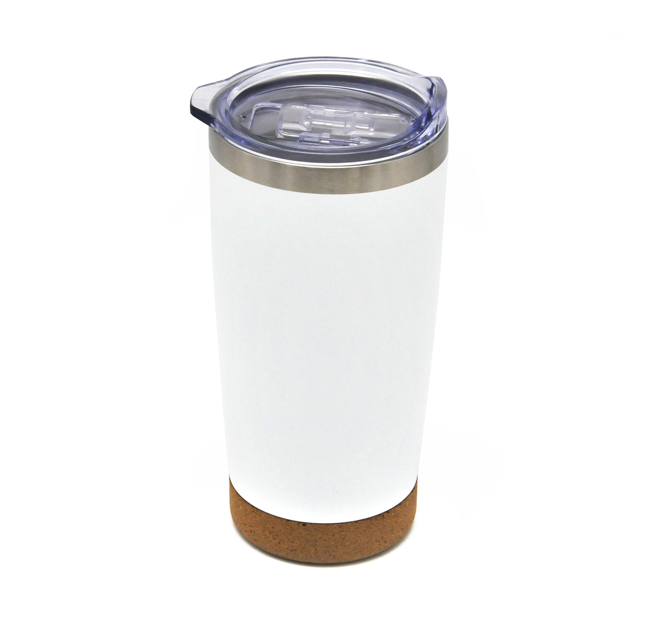 thermo mug with cork base 