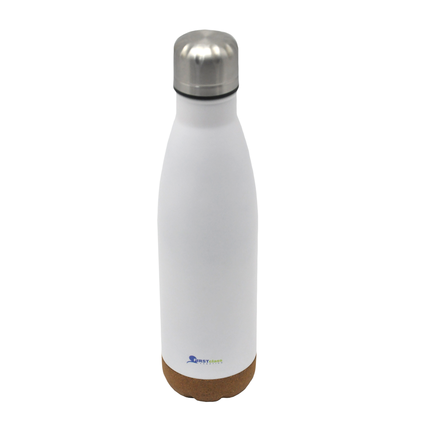 cola thermo bottle with cork base 