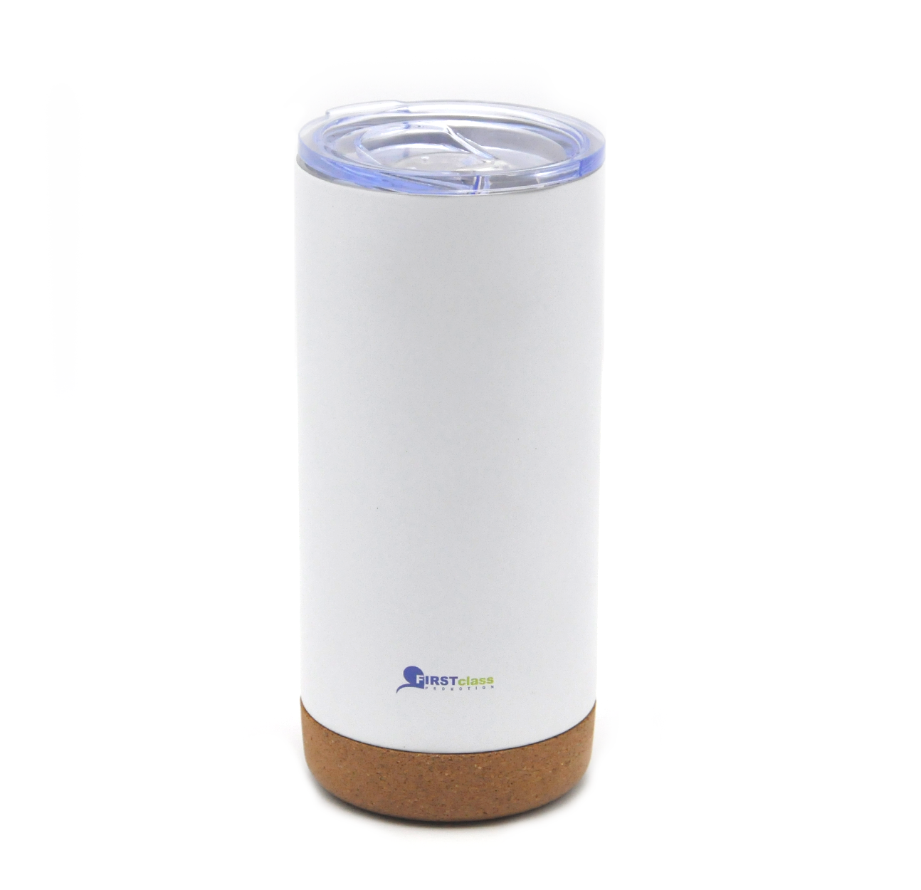 thermo mug with cork base 