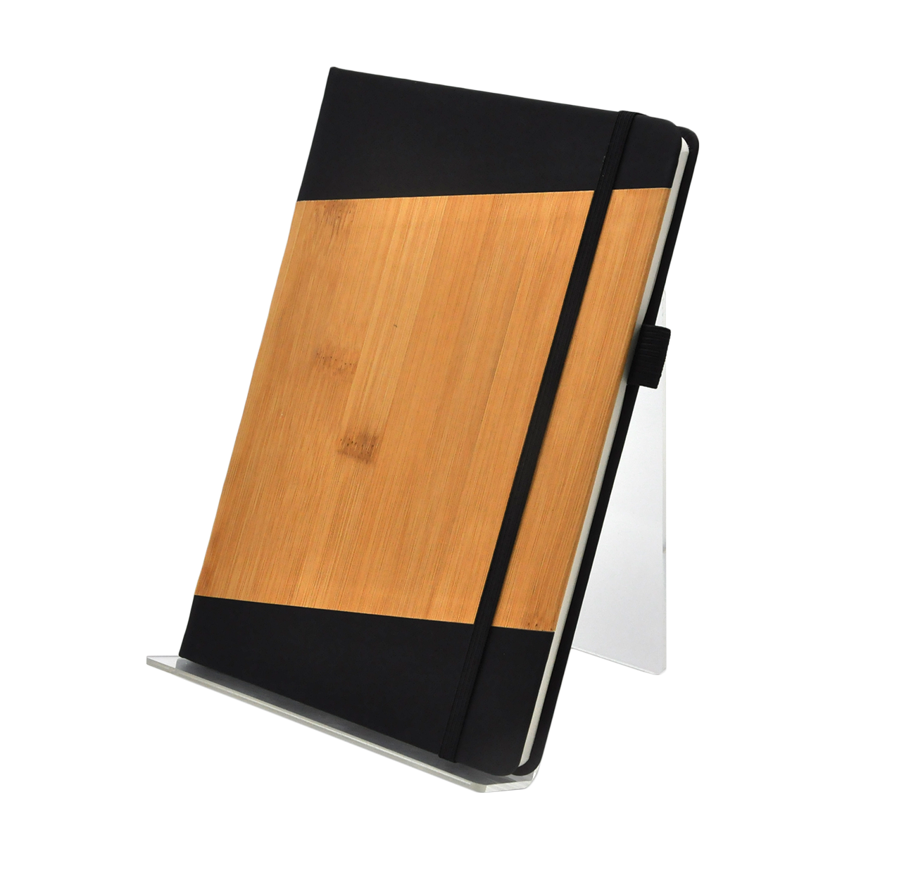 bamboo design pu notebook 