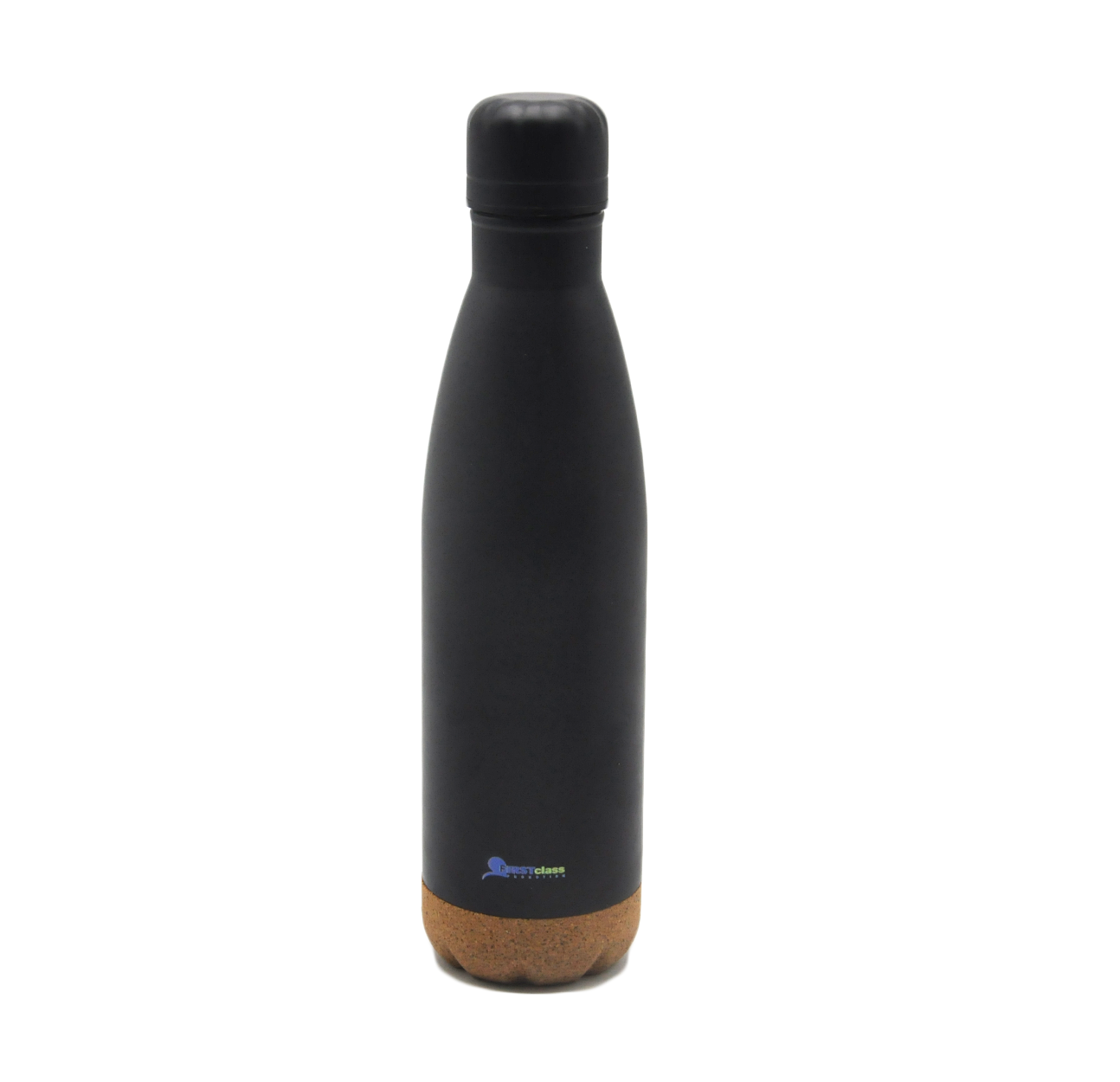 cola thermo bottle with cork base 